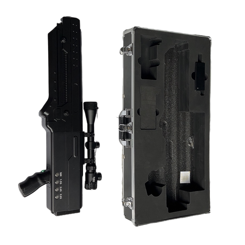  峨蔓镇手持便携式枪型低空防御反制四通道A型